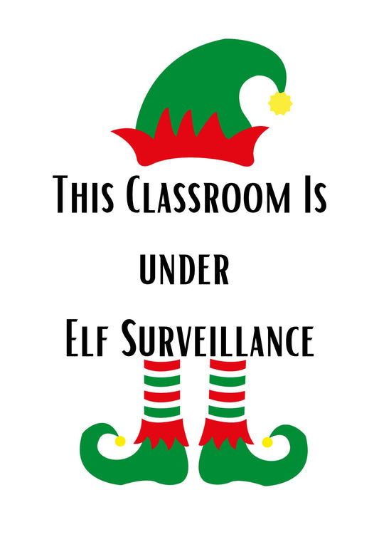 Elf Surveillance Digital Download Resource