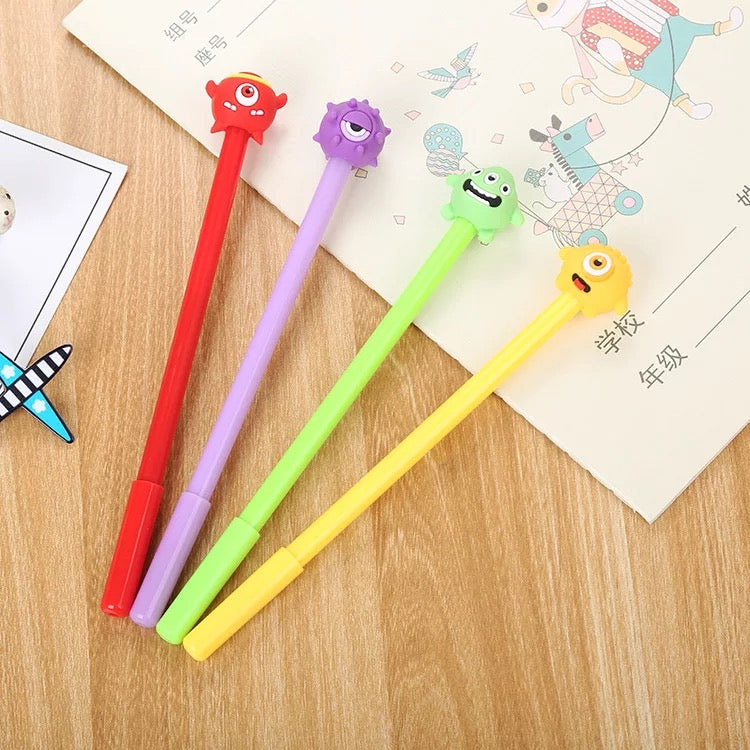 Worry monster pens set of 4