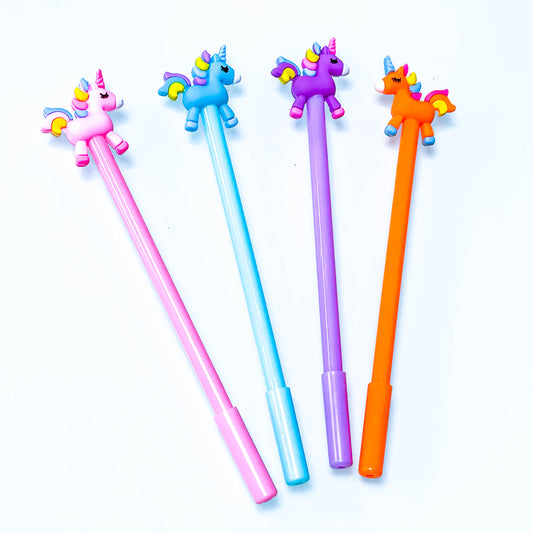 Rainbow unicorn pen