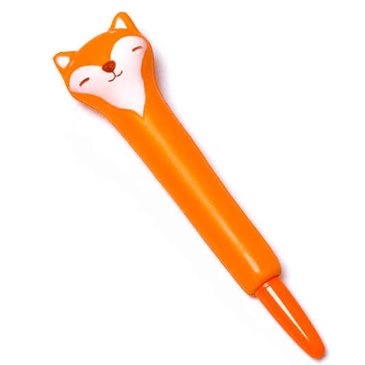Novelty fox sensory squishy pen