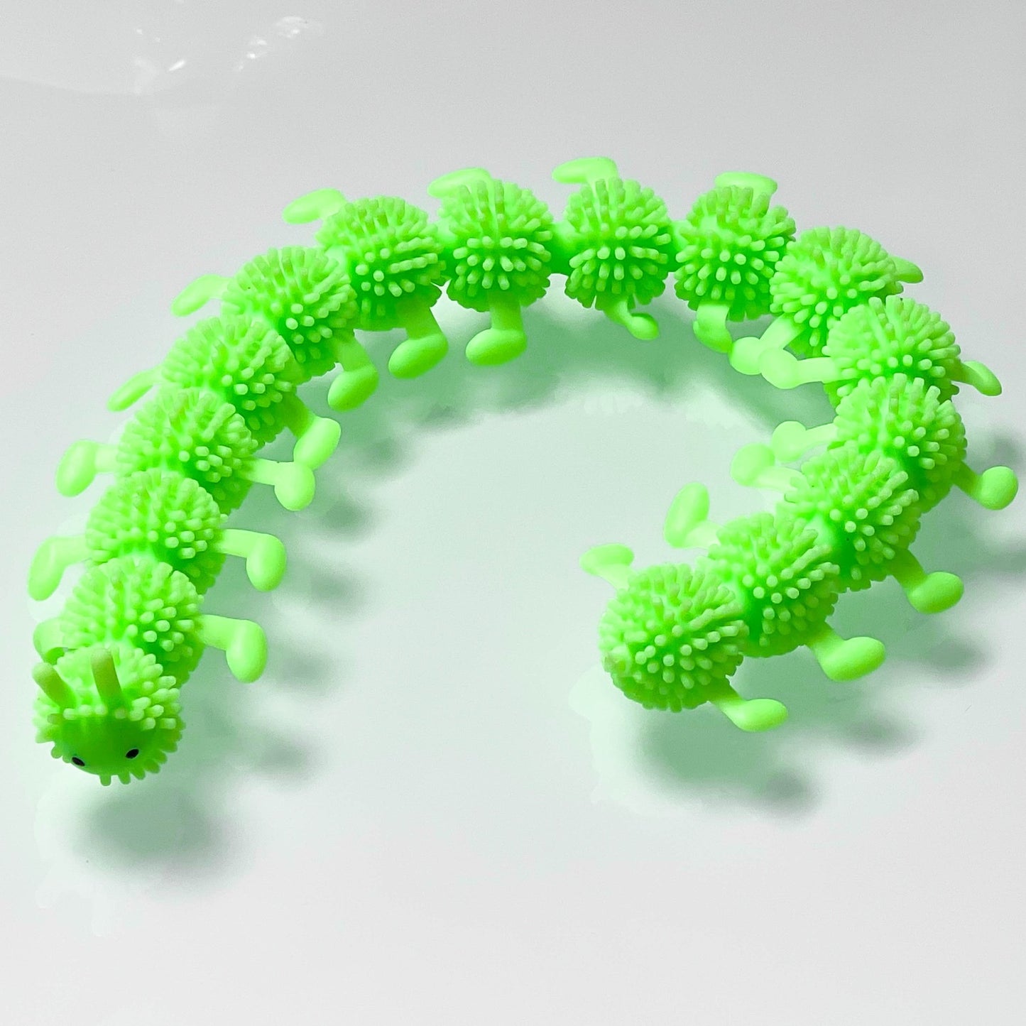 Wiggly caterpillar sensory tool